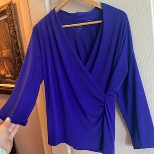 Chico’s indigo size 1 blouse